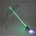 LED Light Up Umbrella with Flashlight Handle, 122 cm Canopy - Velvet Haven