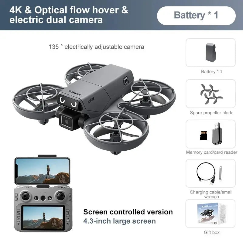 Lenovo D36 Foldable GPS Camera Drone, Up to 8K FPV Video - Velvet Haven