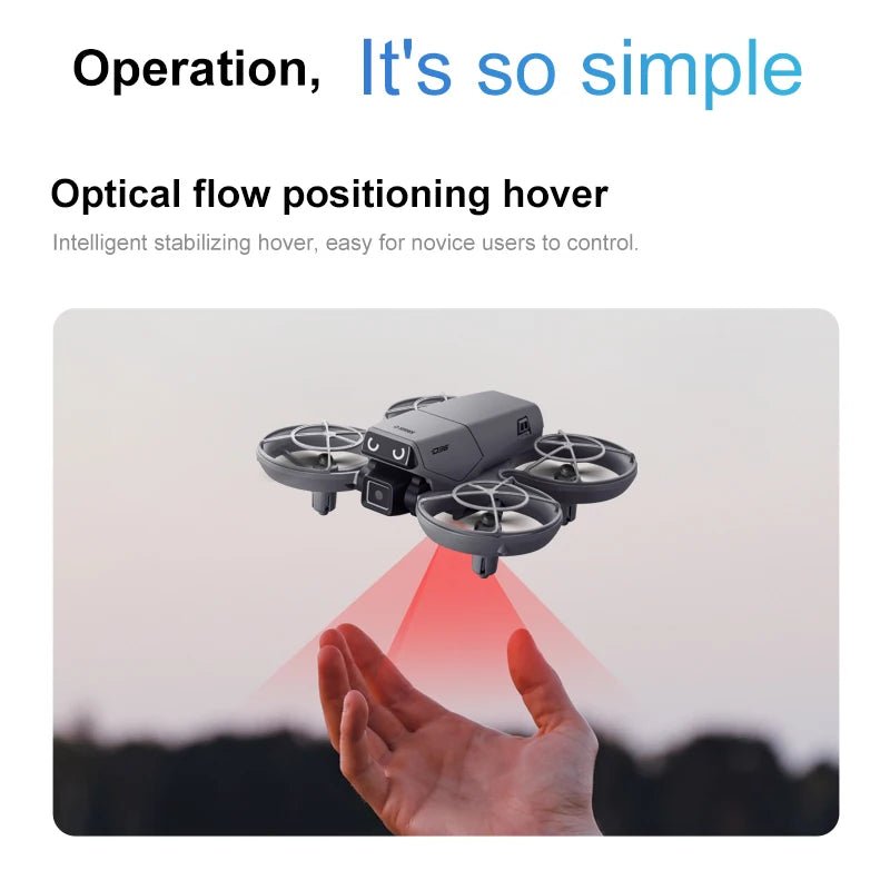 Lenovo D36 Foldable GPS Camera Drone, Up to 8K FPV Video - Velvet Haven