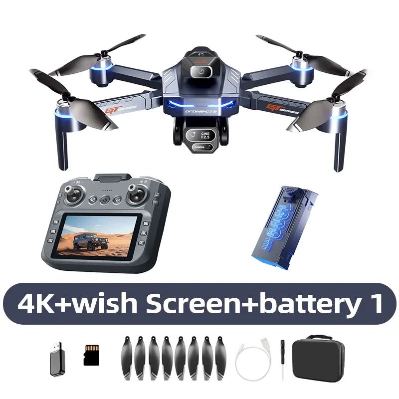 Lenovo GT8 Drone 8K Professional Dual Camera GPS FPV Brushless Motor Optical Flow Hovering Folding Quadcopter 4K RC Dron Toys - Velvet Haven