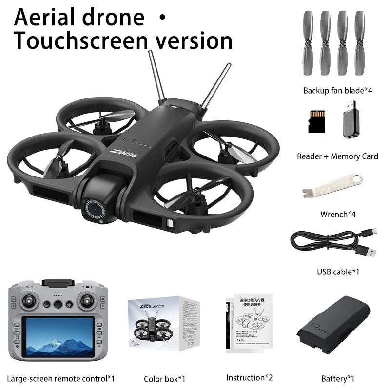 Lenovo Z906 Foldable GPS Drone 8K Dual Camera 5G WIFI FPV 4-Side Obstacle Avoidance Optical Flow Gyro Smart RC Aerial Quadcopter - Velvet Haven