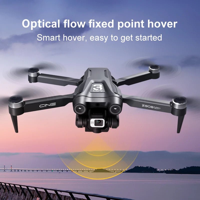 Lenovo Z908 Pro max Drone 4K Professional HD Dual Camera Dron Brushless Motor 5G WIFI FPV RC Quadcopter Helicopter Toys - Velvet Haven