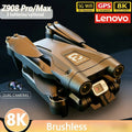 Lenovo Z908 Pro max Drone 4K Professional HD Dual Camera Dron Brushless Motor 5G WIFI FPV RC Quadcopter Helicopter Toys - Velvet Haven