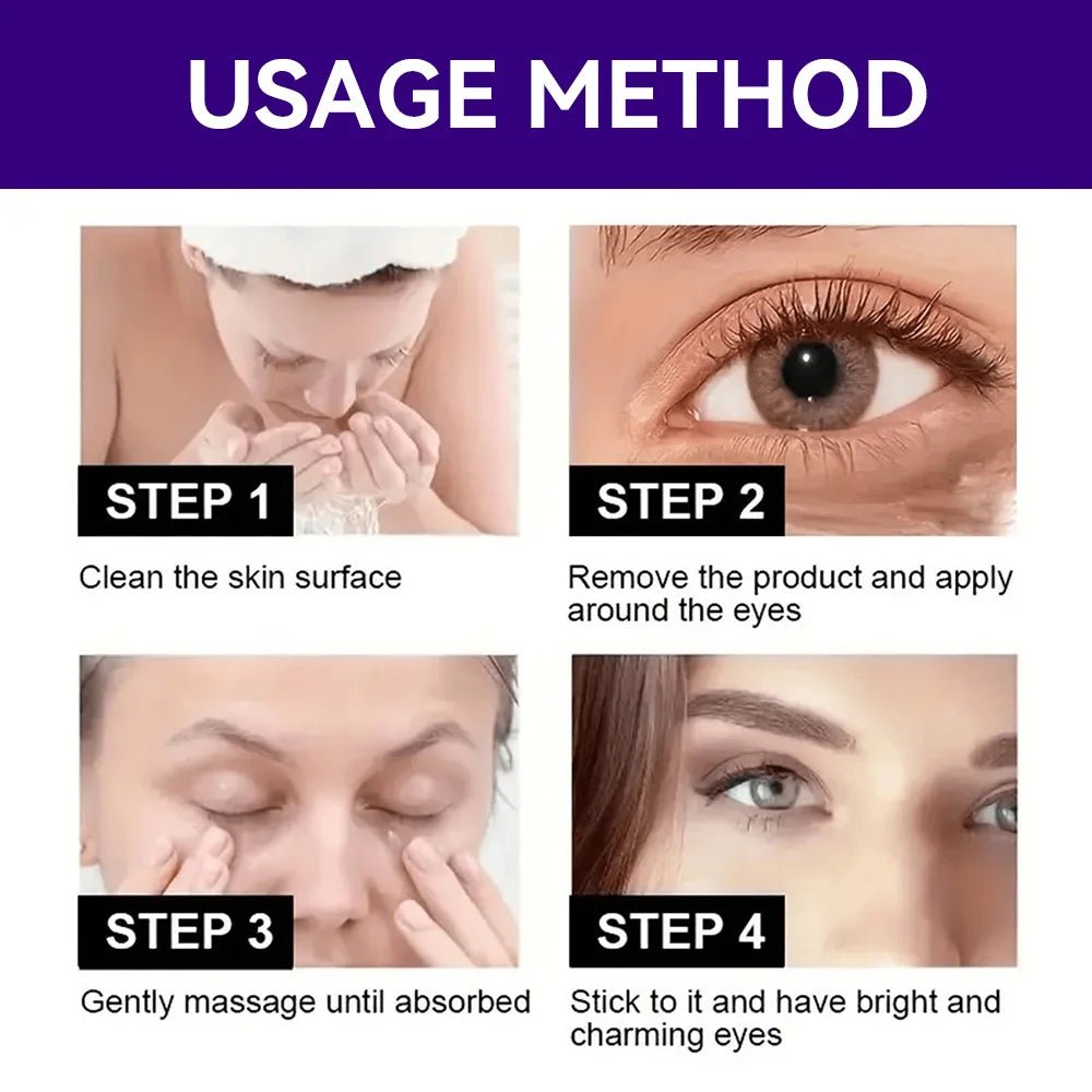 LGRAMER Retinol Eye Cream for Fine Lines, Dark Circles, Anti-Aging and Firming Around Eyes - Velvet Haven