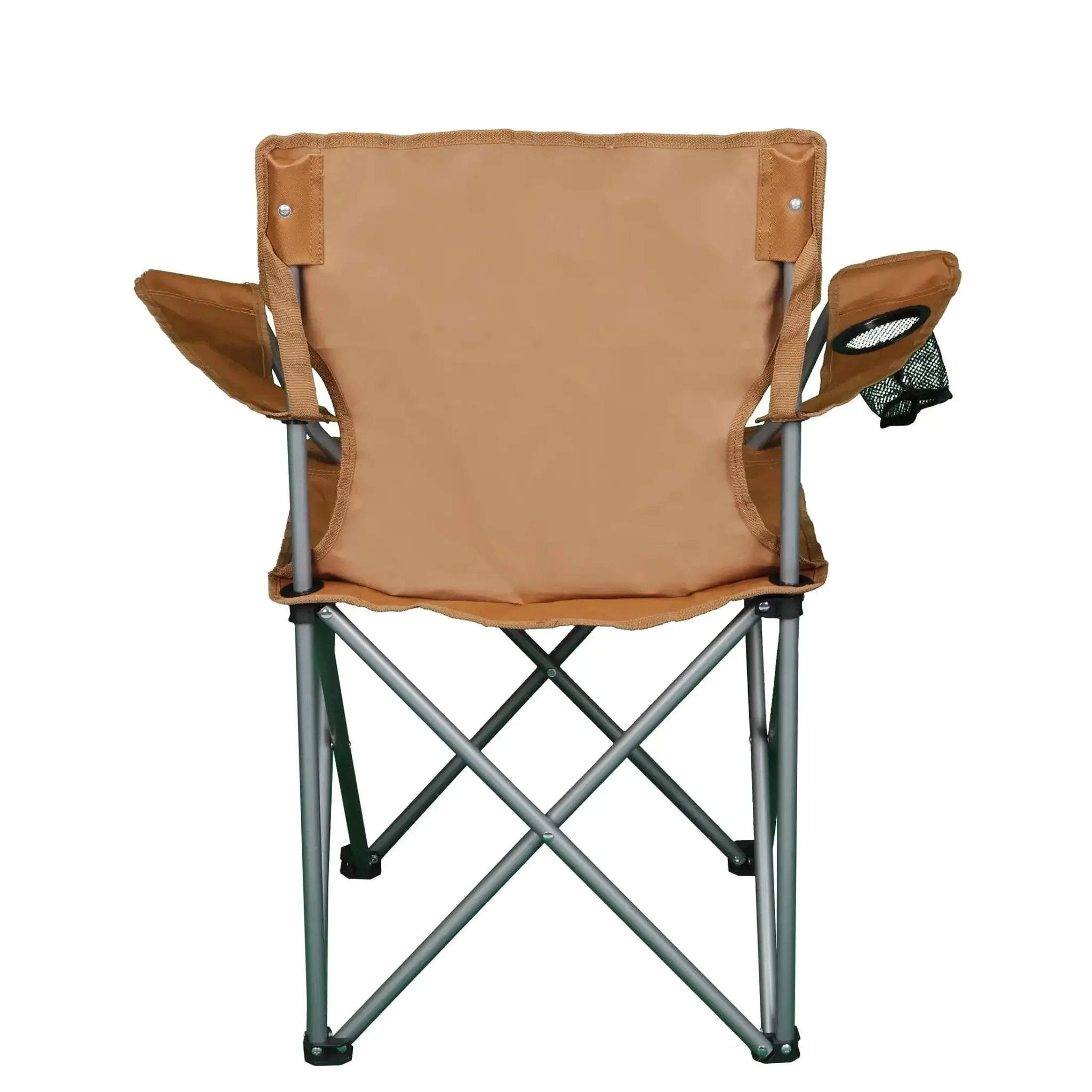 Lightweight Portable Folding Camping Chair with Cup Holder for Outdoor Camping Tailgating Sports Events Comfortable Compact Foldable Beach Chair for Adults - Velvet Haven
