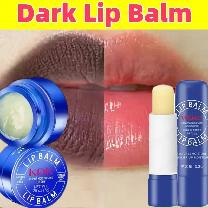 Lip Balm Exfoliating Clean Remove Dark Lip Balm Lightening Melanin Mask Gloss Oil Moisturizer Dead Skin Repair Makeup Lip Care - Velvet Haven