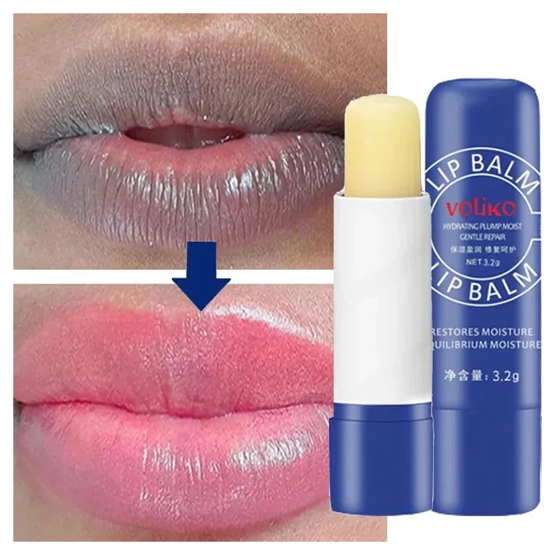 Lip Balm Exfoliating Clean Remove Dark Lip Balm Lightening Melanin Mask Gloss Oil Moisturizer Dead Skin Repair Makeup Lip Care - Velvet Haven