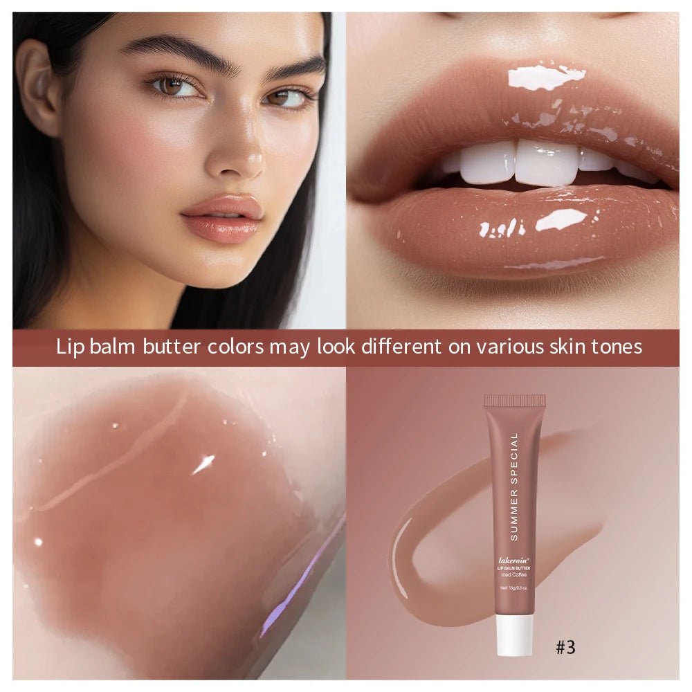 Lip Balm Set Lip Gross 4 Pack 1Kit Deep Moisturizing Lip Glaze Smoothing Color Lips Oil Long Lasting Nourishing Lips Care - Velvet Haven