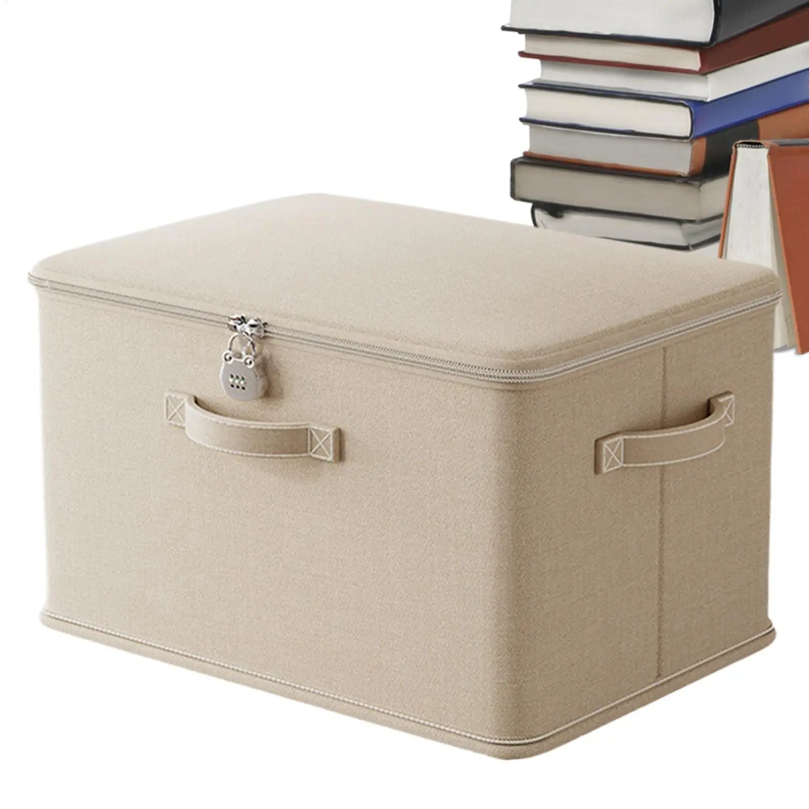 Lockable Storage Box Jeans Clothes Organizer Pants Sweater Storage Cabinets Drawers Organizer Washable Shelf Baskets for Blanket - Velvet Haven