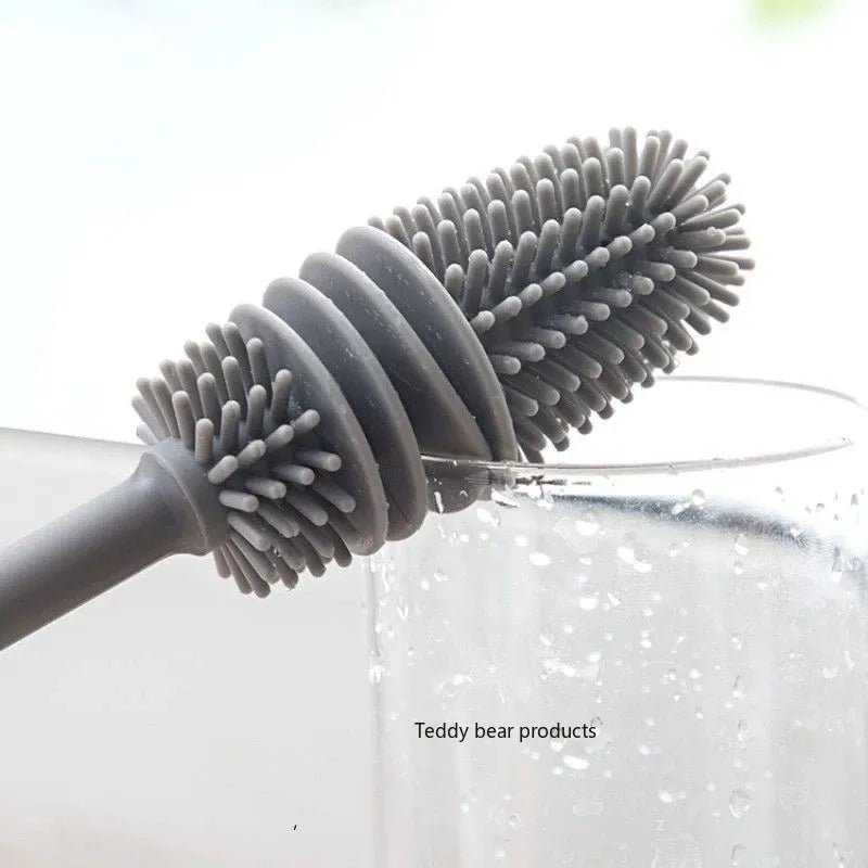 Long Handle Plastic Cup Cleaning Brush for Glasses and Bottles - Velvet Haven