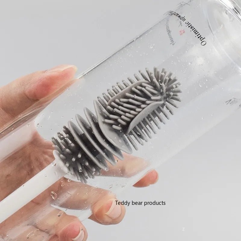 Long Handle Plastic Cup Cleaning Brush for Glasses and Bottles - Velvet Haven