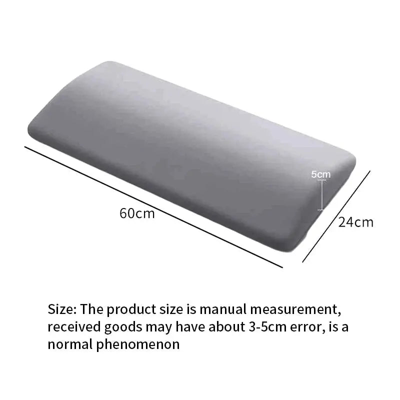 Lumbar Support Pillow, Back Support Memory Foam Pillow For Sleeping In Bed Waist Support Cushion For Lower Back Pain Relief - Velvet Haven