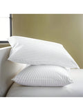 LUX Décor Hotel Stripe Down Alternative Bed Pillows (Set of 2) - Velvet Haven