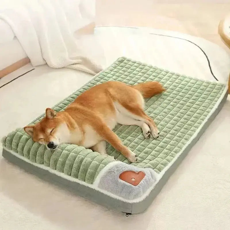 Machine Washable Dog Bed Removable Orthopedic Puppy Cushion Winter Memory Foam Dog Pillow For Small Medium Large Dogs And Cats - Velvet Haven