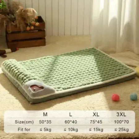 Machine Washable Dog Bed Removable Orthopedic Puppy Cushion Winter Memory Foam Dog Pillow For Small Medium Large Dogs And Cats - Velvet Haven