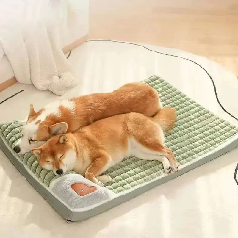 Machine Washable Dog Bed Removable Orthopedic Puppy Cushion Winter Memory Foam Dog Pillow For Small Medium Large Dogs And Cats - Velvet Haven