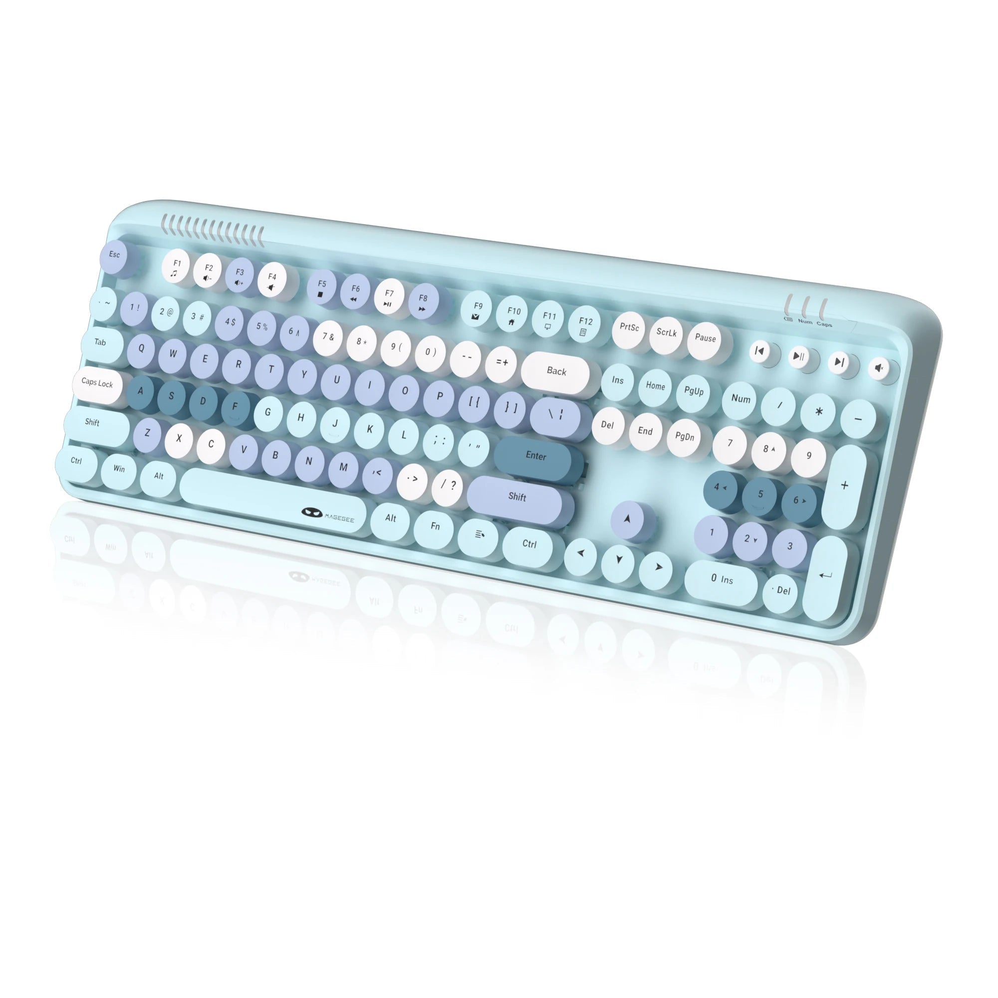 MageGee V920 Wired Game Keyboard Wireless Three DPI Adjustable Mouse Set 104 Keys Power Saving For Laptop Tablet PC Accessories - Velvet Haven