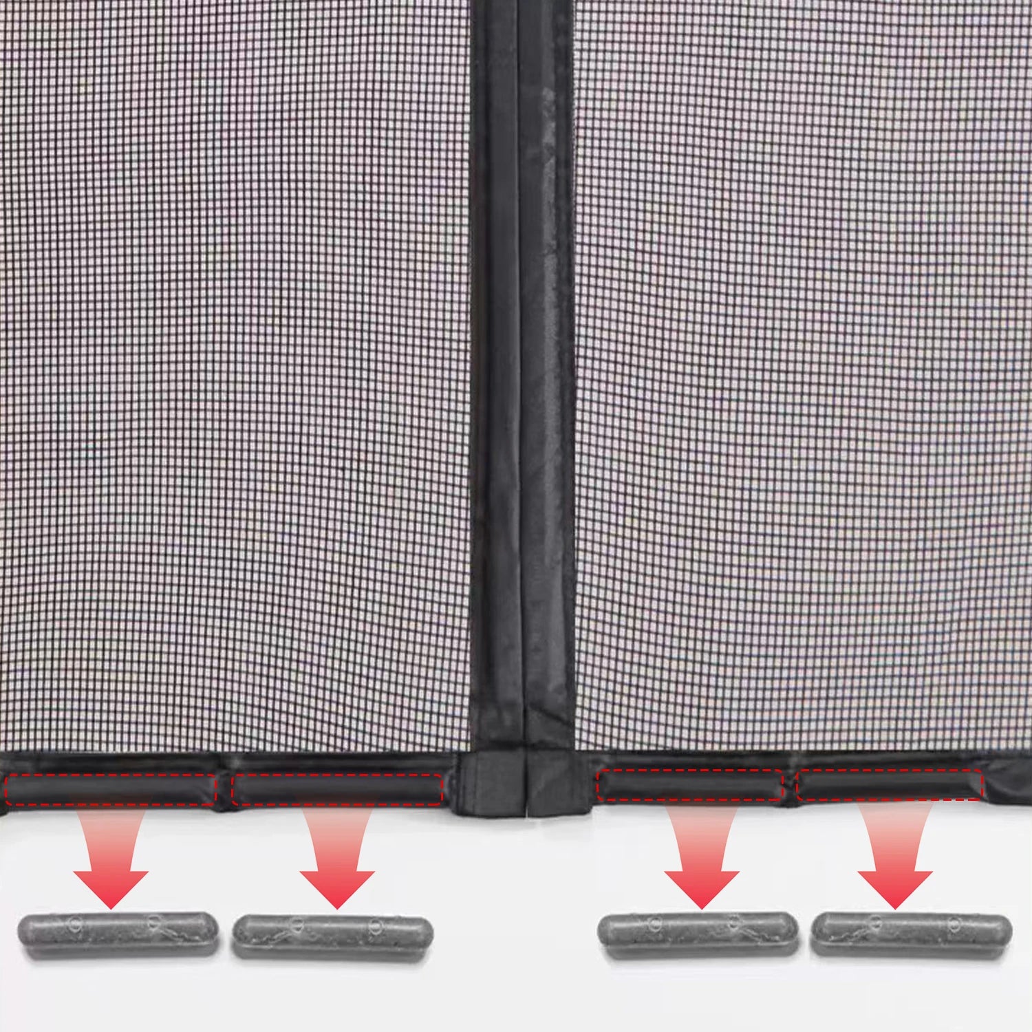 Magnetic screen door, hands-free mesh curtain, child and pet friendly, heavy-duty mosquito net, easy to install，Auto-Close - Velvet Haven