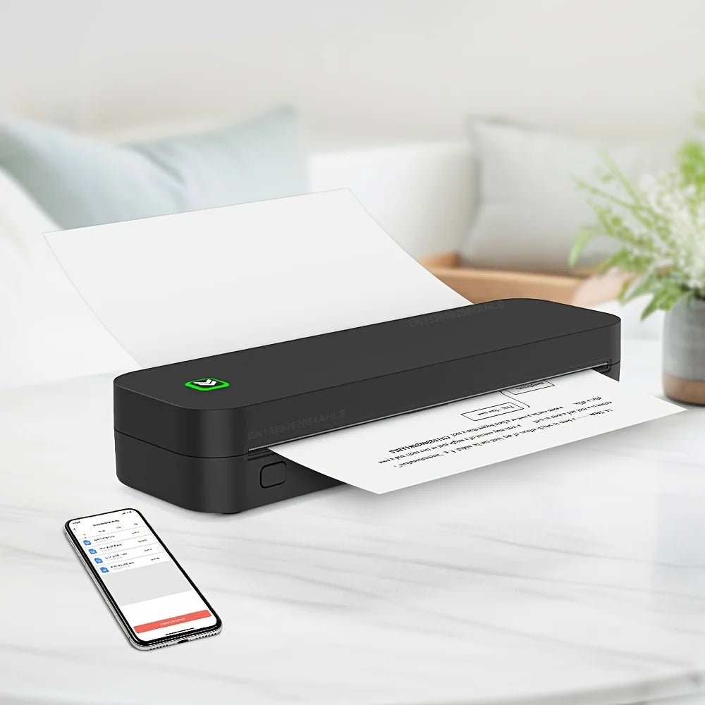 Marklife A4 Thermal Printer Bluetooth Photo Document Printer Memo Note Tattoo Printing Wireless Inkless Thermal Printer - Velvet Haven