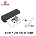 Marklife Thermal Inkless Printer A4&Tattoo Maker Mini Portable Bluetooth Wireless Used For School Office Small Business Machine - Velvet Haven