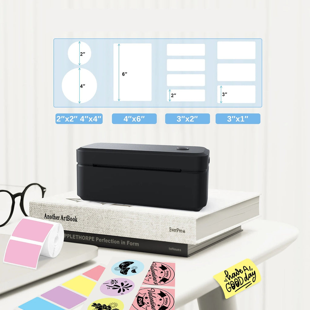 Marklife X4 Thermal Label Printer Portable Printer for 4x6 Mailing Packages Printing Bluetooth & Automatic Label Recognition - Velvet Haven