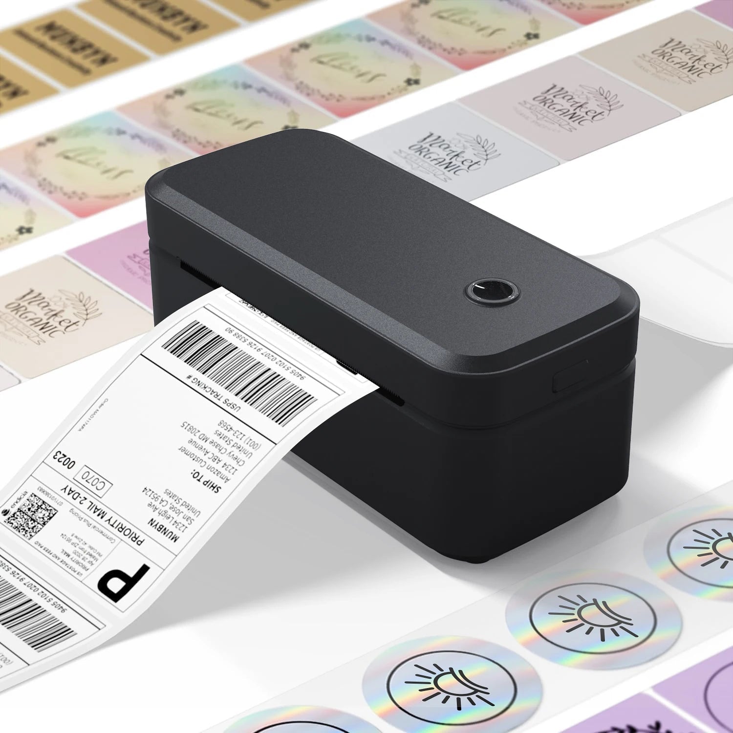 Marklife X4 Thermal Label Printer Portable Printer for 4x6 Mailing Packages Printing Bluetooth & Automatic Label Recognition - Velvet Haven