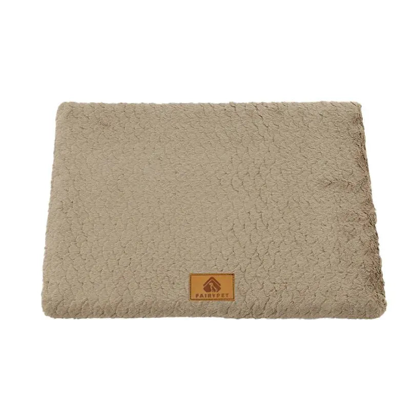 Memory Foam Pet Bed With Removable Washable Faux Fur Cover Orthopedic Waterproof Dog Bed For Crate Anti-Slip Bottom Dog Bed - Velvet Haven