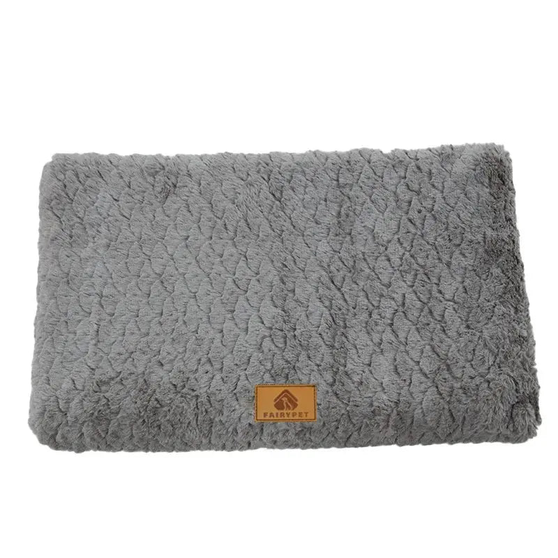 Memory Foam Pet Bed With Removable Washable Faux Fur Cover Orthopedic Waterproof Dog Bed For Crate Anti-Slip Bottom Dog Bed - Velvet Haven