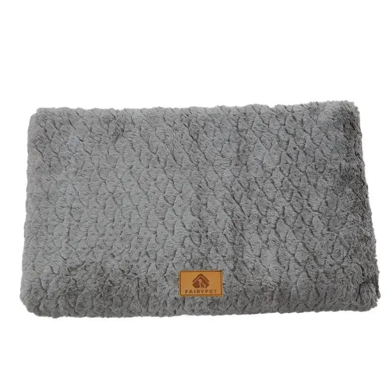 Memory Foam Pet Bed with Removable Washable Faux Fur Cover Orthopedic Waterproof Dog Bed for Crate Anti-Slip Bottom Dog Beds - Velvet Haven