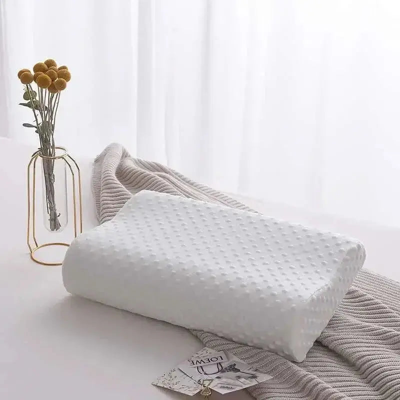 Memory Foam Pillow for Sleeping Adjustable Side Sleeper Pillow for Neck Shoulder Pain Relief Orthopedic Contour Pillow - Velvet Haven