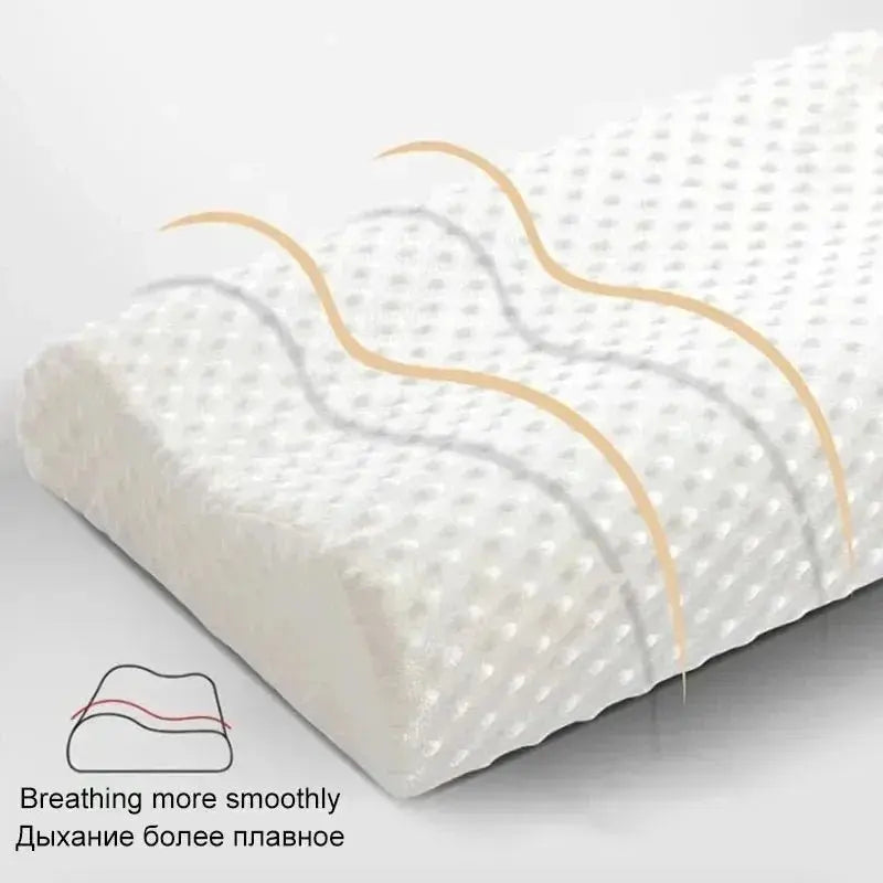 Memory Foam Pillow for Sleeping Adjustable Side Sleeper Pillow for Neck Shoulder Pain Relief Orthopedic Contour Pillow - Velvet Haven