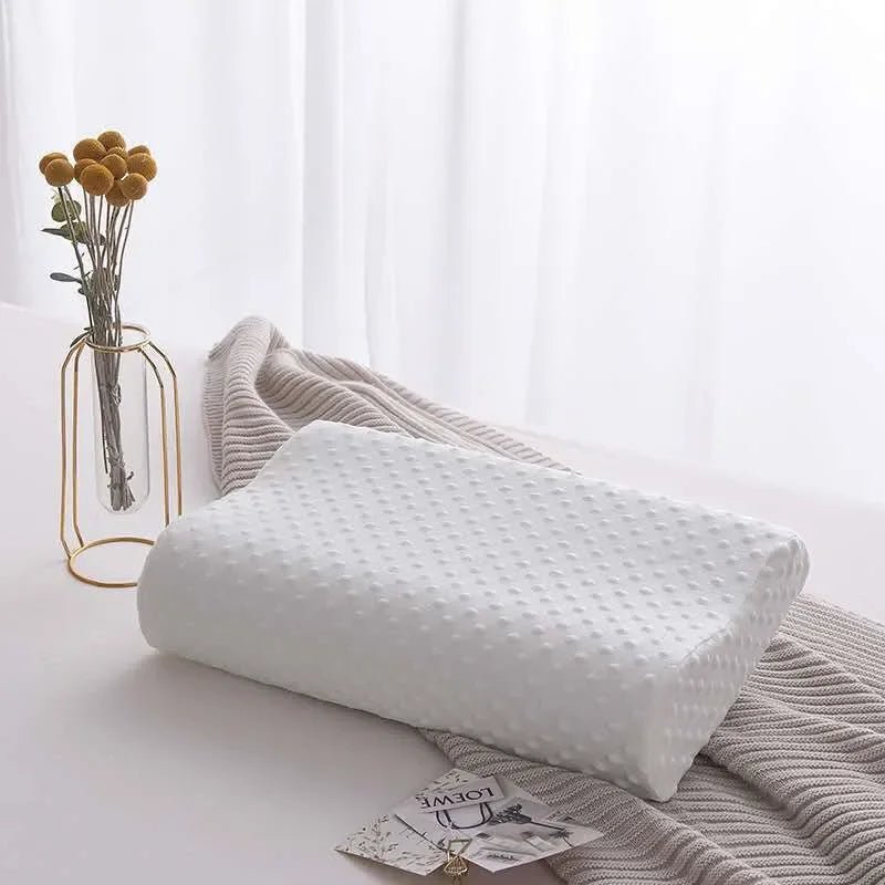 Memory Foam Pillow for Sleeping Adjustable Side Sleeper Pillow for Neck Shoulder Pain Relief Orthopedic Contour Pillow JAF028 - Velvet Haven