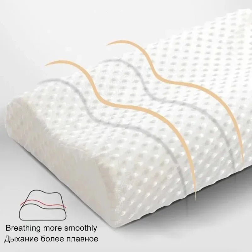 Memory Foam Pillow for Sleeping Adjustable Side Sleeper Pillow for Neck Shoulder Pain Relief Orthopedic Contour Pillow JAF028 - Velvet Haven