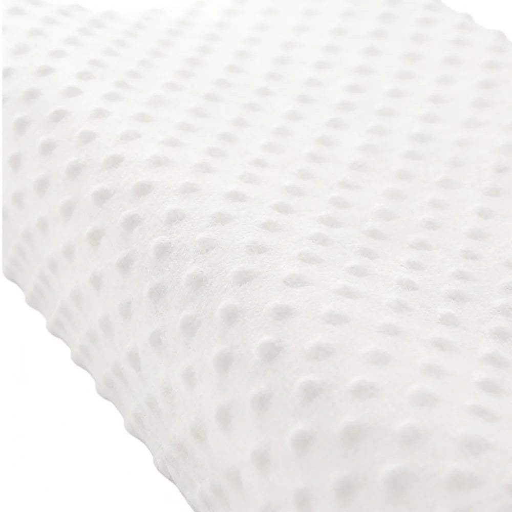 Memory Foam Sleeping Pillow Adjustable Side Sleeping Pillow Relieve Neck and Shoulder Pain Orthopedic Curve Neck Support - Velvet Haven