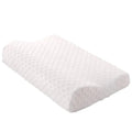 Memory Foam Sleeping Pillow Adjustable Side Sleeping Pillow Relieve Neck and Shoulder Pain Orthopedic Curve Neck Support - Velvet Haven