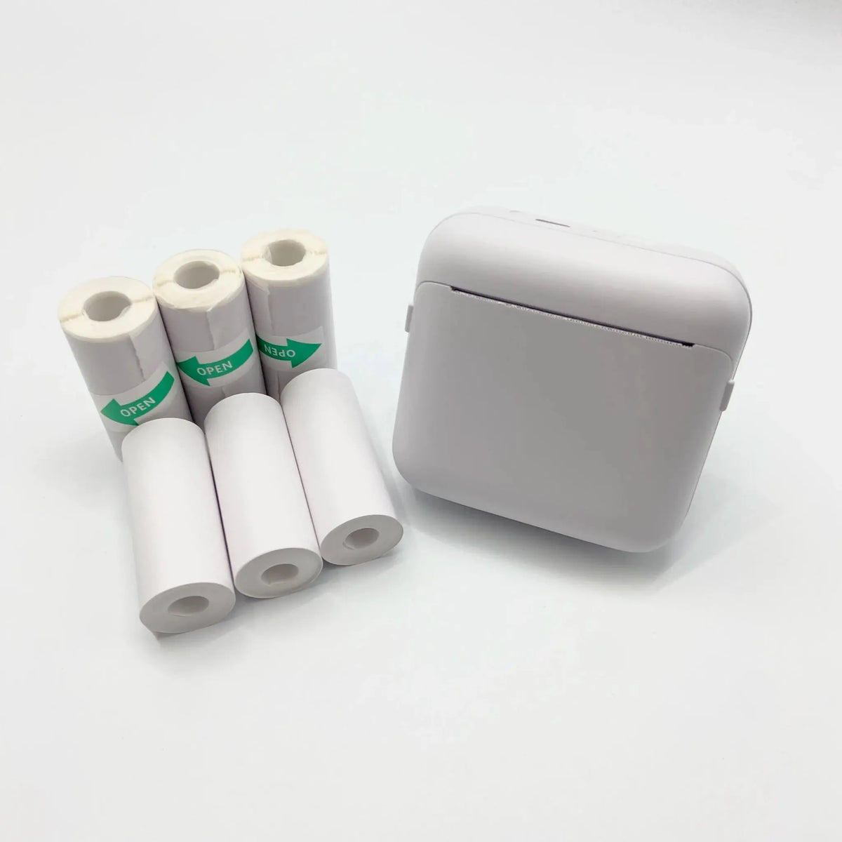 Mini Portable New Thermal Label Printer, Wireless Bluetooth, Inkless Printing for Labels, Mistakes, Photos, Work Life Study - Velvet Haven