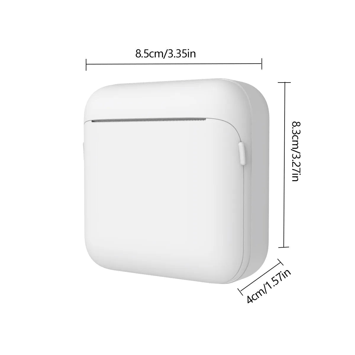 Mini Portable New Thermal Label Printer, Wireless Bluetooth, Inkless Printing for Labels, Mistakes, Photos, Work Life Study - Velvet Haven