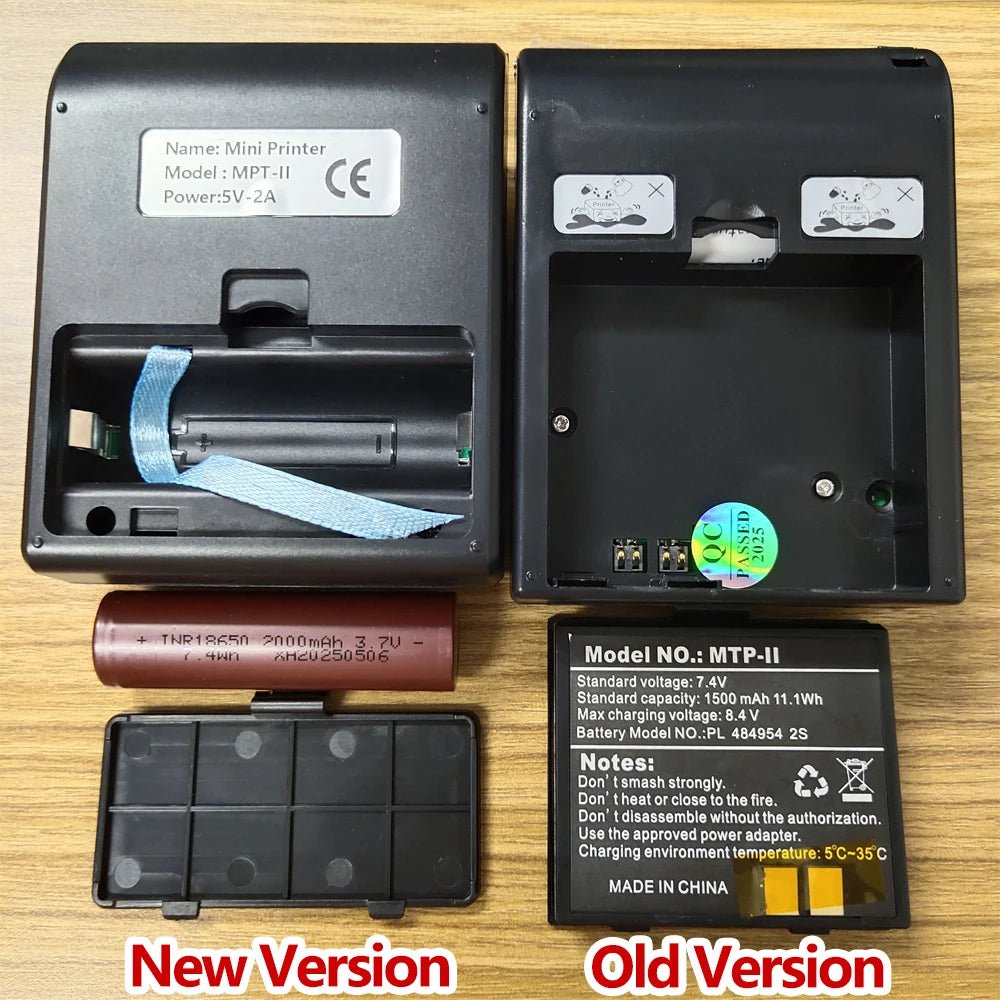Mini Portable Printer Thermal Wireless Receipt 58mm Bluetooth Mobile Printer Machine For Small Business Printers For Computers - Velvet Haven
