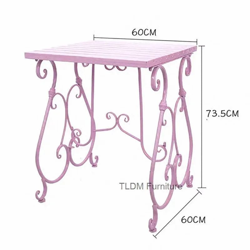 Modern PE Outdoor Patio Table and Chair Garden Set - Velvet Haven