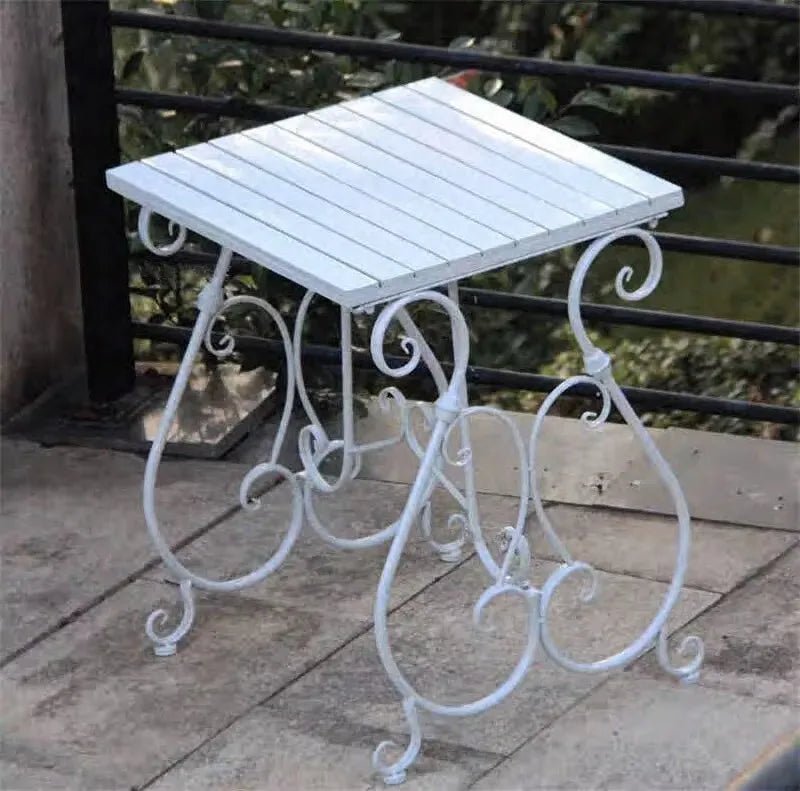 Modern PE Outdoor Patio Table and Chair Garden Set - Velvet Haven
