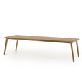 Modern Teak Outdoor Dining Set with Woven Rope Chairs - Velvet Haven