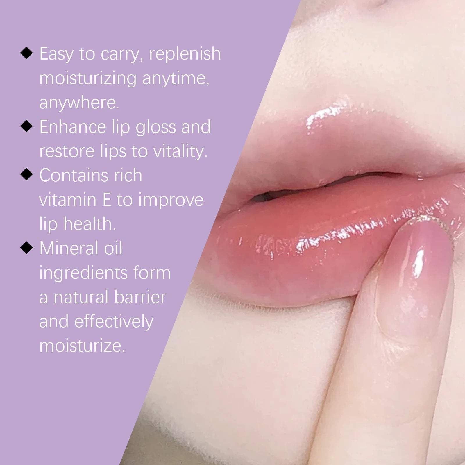 Moisturizing Lip Balm Reduces Lip Lines Deeply Moisturizes Lips Improves Dry Lips Smoothes Lusters Lips Suitable Men and Women - Velvet Haven