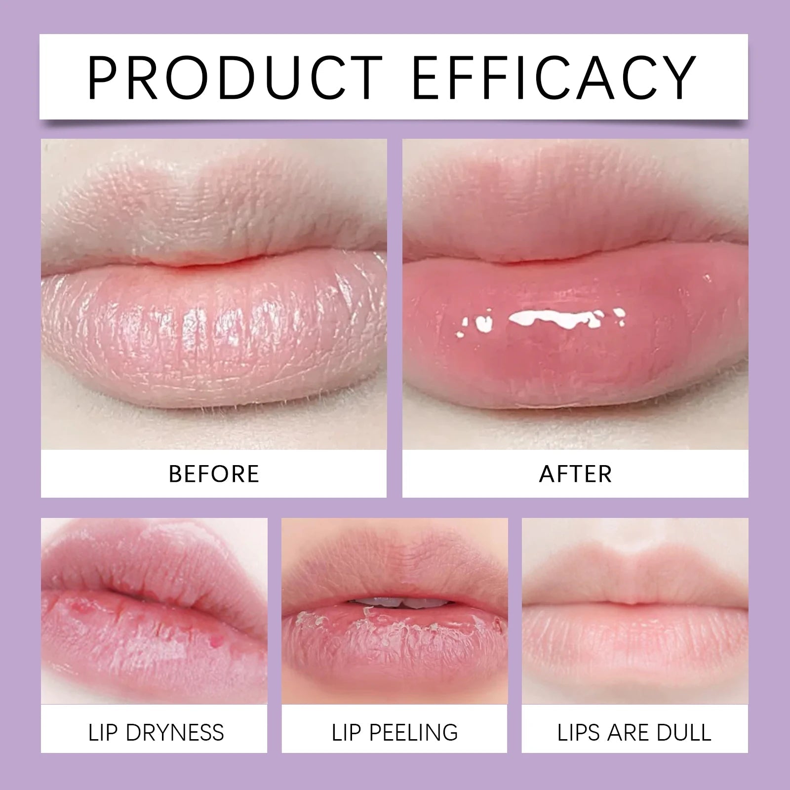 Moisturizing Lip Balm Reduces Lip Lines Deeply Moisturizes Lips Improves Dry Lips Smoothes Lusters Lips Suitable Men and Women - Velvet Haven
