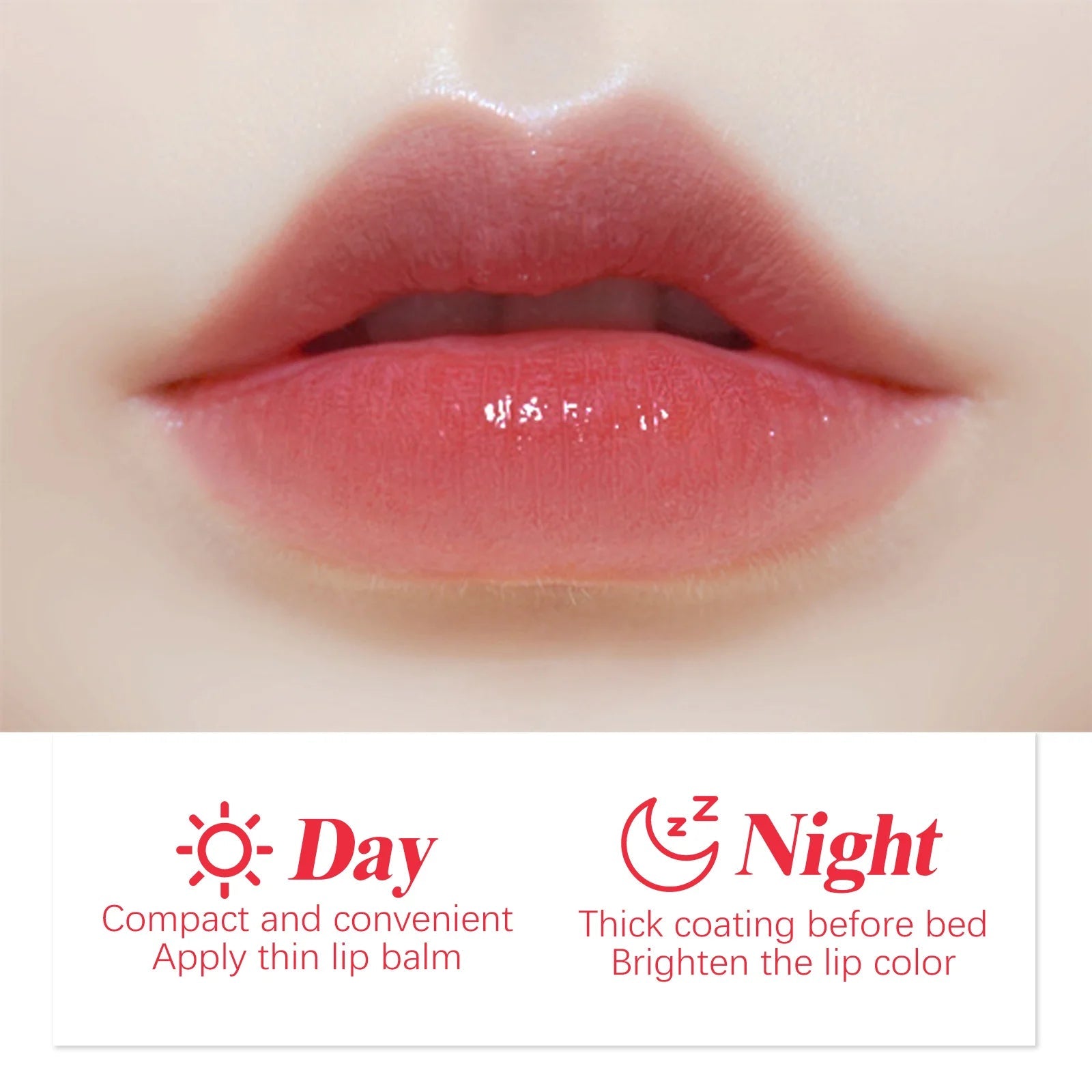 Moisturizing Lip Lines Moisturizing Lip Skin Jelly Lip Mask Moisturizing and Nourishing Repair Night Maintenance Lip Balm Care - Velvet Haven