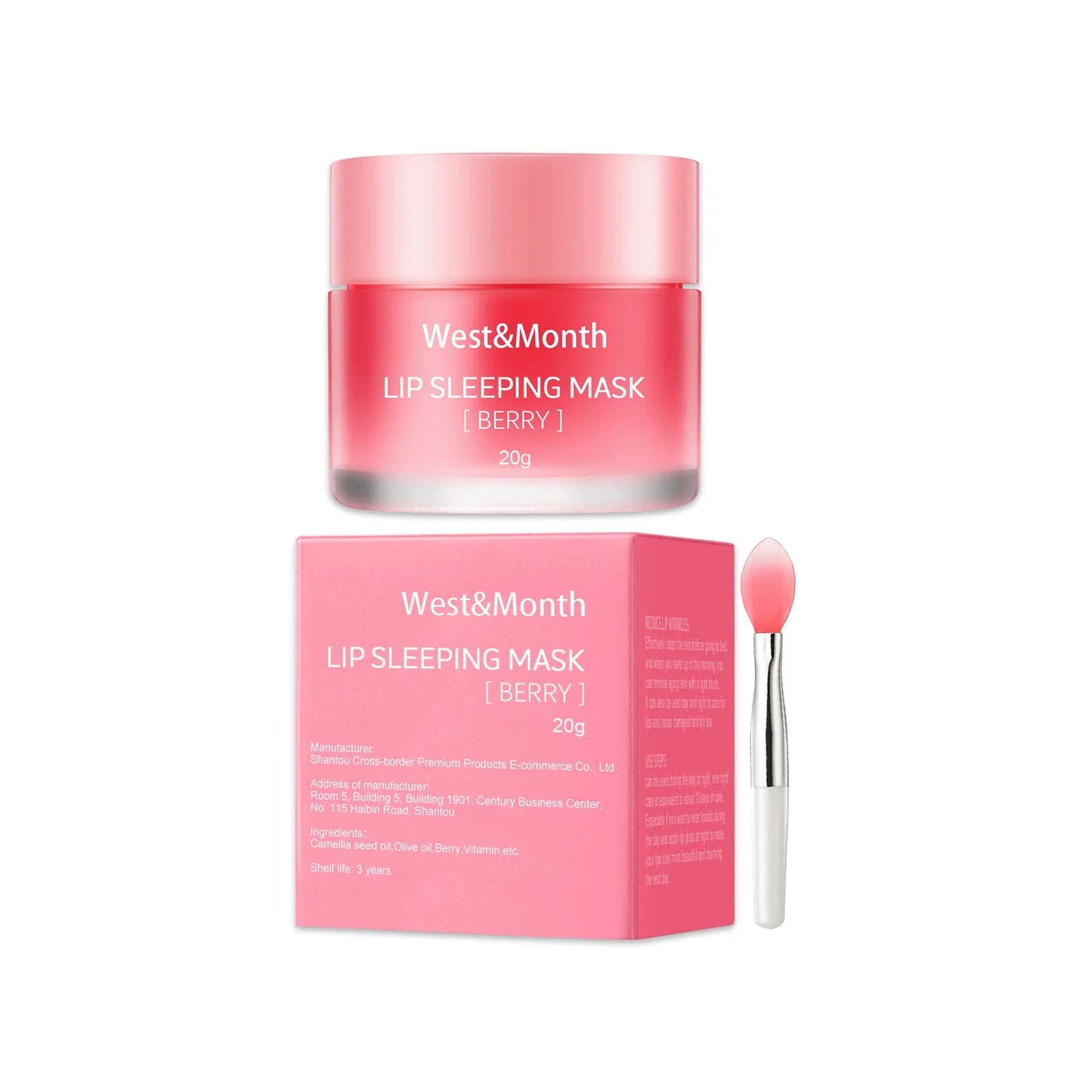 Moisturizing Lip Lines Moisturizing Lip Skin Jelly Lip Mask Moisturizing and Nourishing Repair Night Maintenance Lip Balm Care - Velvet Haven
