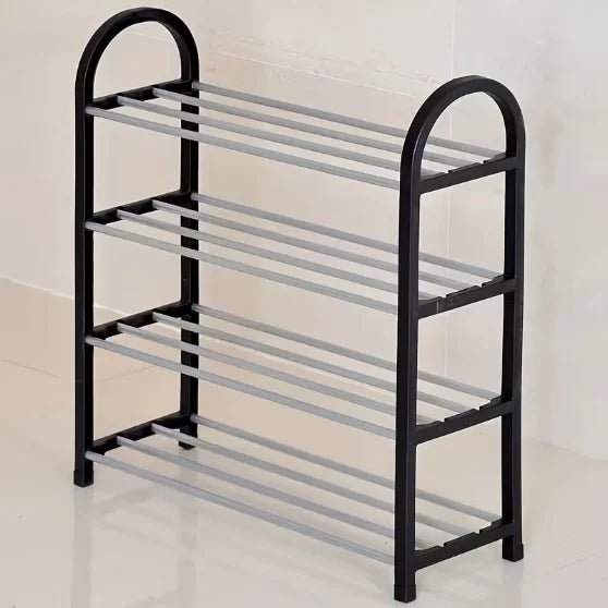 Multi-Layer Stackable Metal Shoe Rack Organizer - Velvet Haven