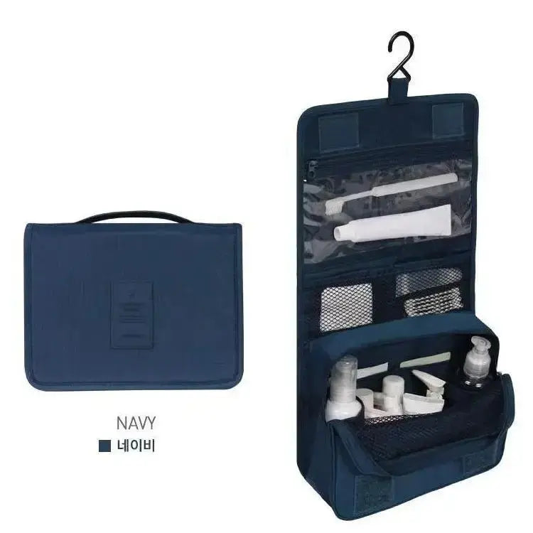Multifunctional Travel Hook makeup bag Cosmetics Storage Bag Waterproof Toiletries Beauty Organizer Ladies Bathroom Storage Bag - Velvet Haven