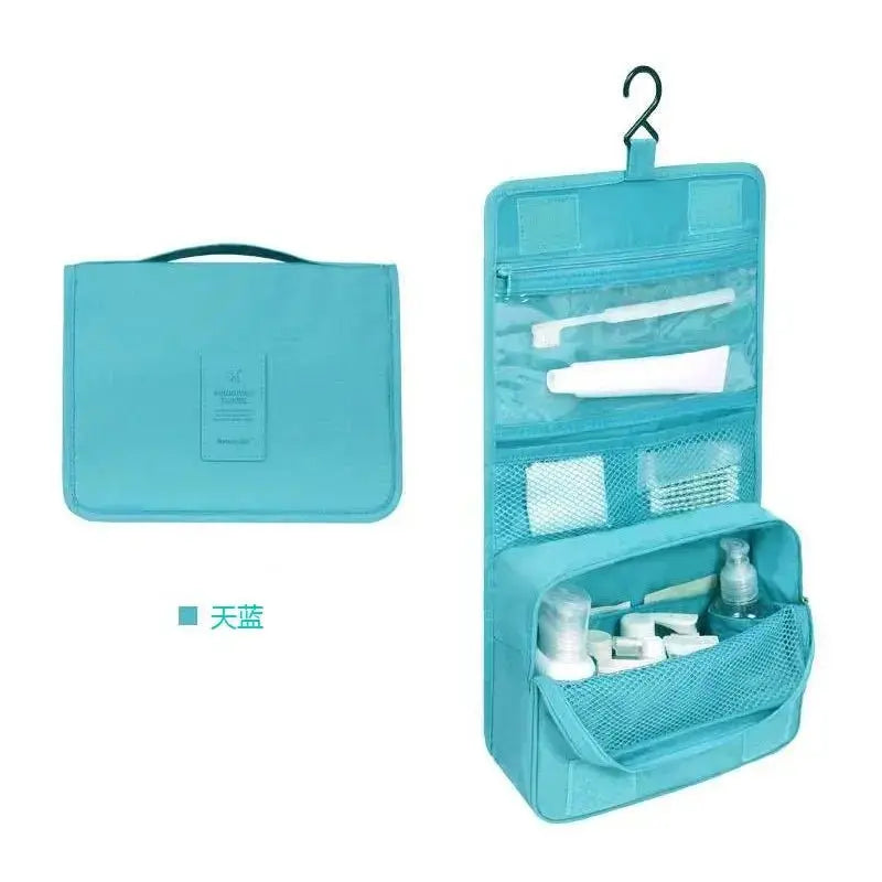 Multifunctional Travel Hook makeup bag Cosmetics Storage Bag Waterproof Toiletries Beauty Organizer Ladies Bathroom Storage Bag - Velvet Haven