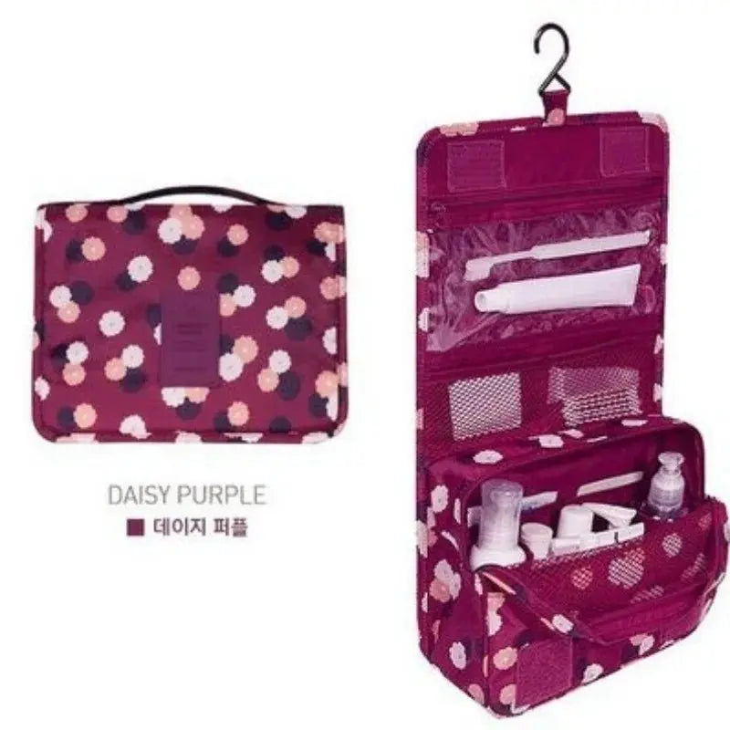 Multifunctional Travel Hook makeup bag Cosmetics Storage Bag Waterproof Toiletries Beauty Organizer Ladies Bathroom Storage Bag - Velvet Haven