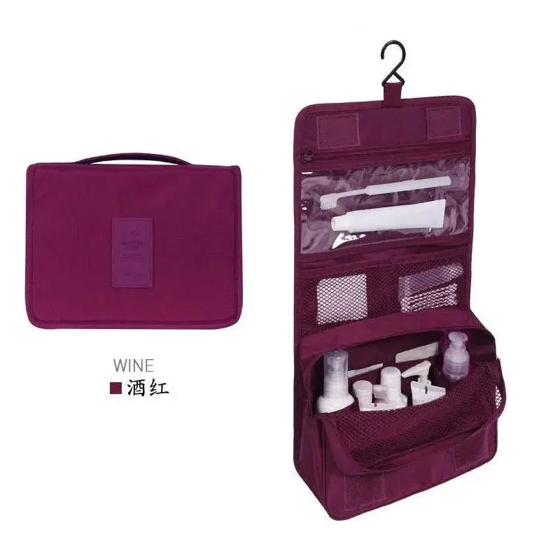 Multifunctional Travel Hook makeup bag Cosmetics Storage Bag Waterproof Toiletries Beauty Organizer Ladies Bathroom Storage Bag - Velvet Haven